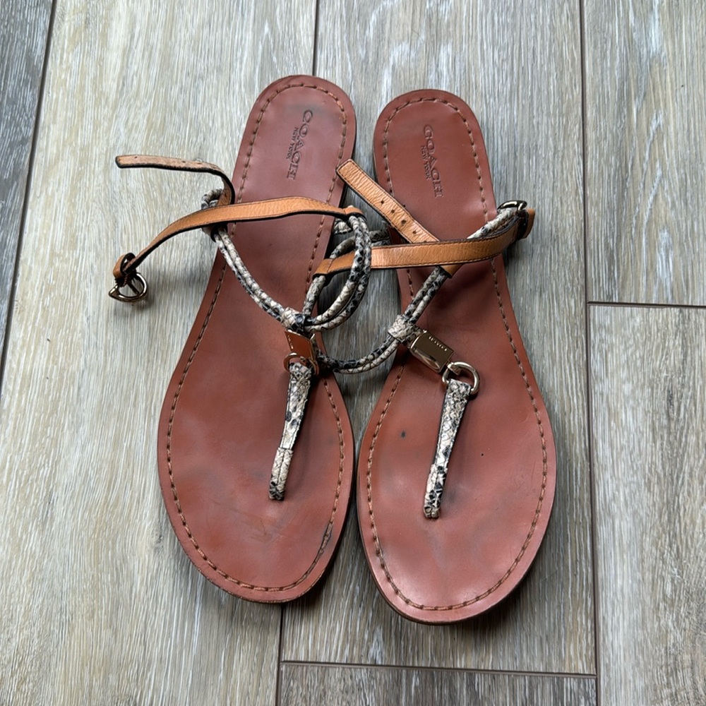 Coach sandals